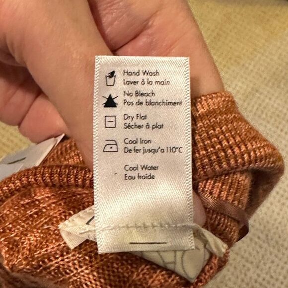 L*Space Textured Knit Midi Dress | XL | Burnt Orange | Chic & Comfy 🔥🧡 - Picture 6 of 6